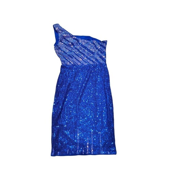 Women's Cocktail & Party Dresses One Shoulder Sequins Bodycon Dress Size Small - Picture 7 of 12